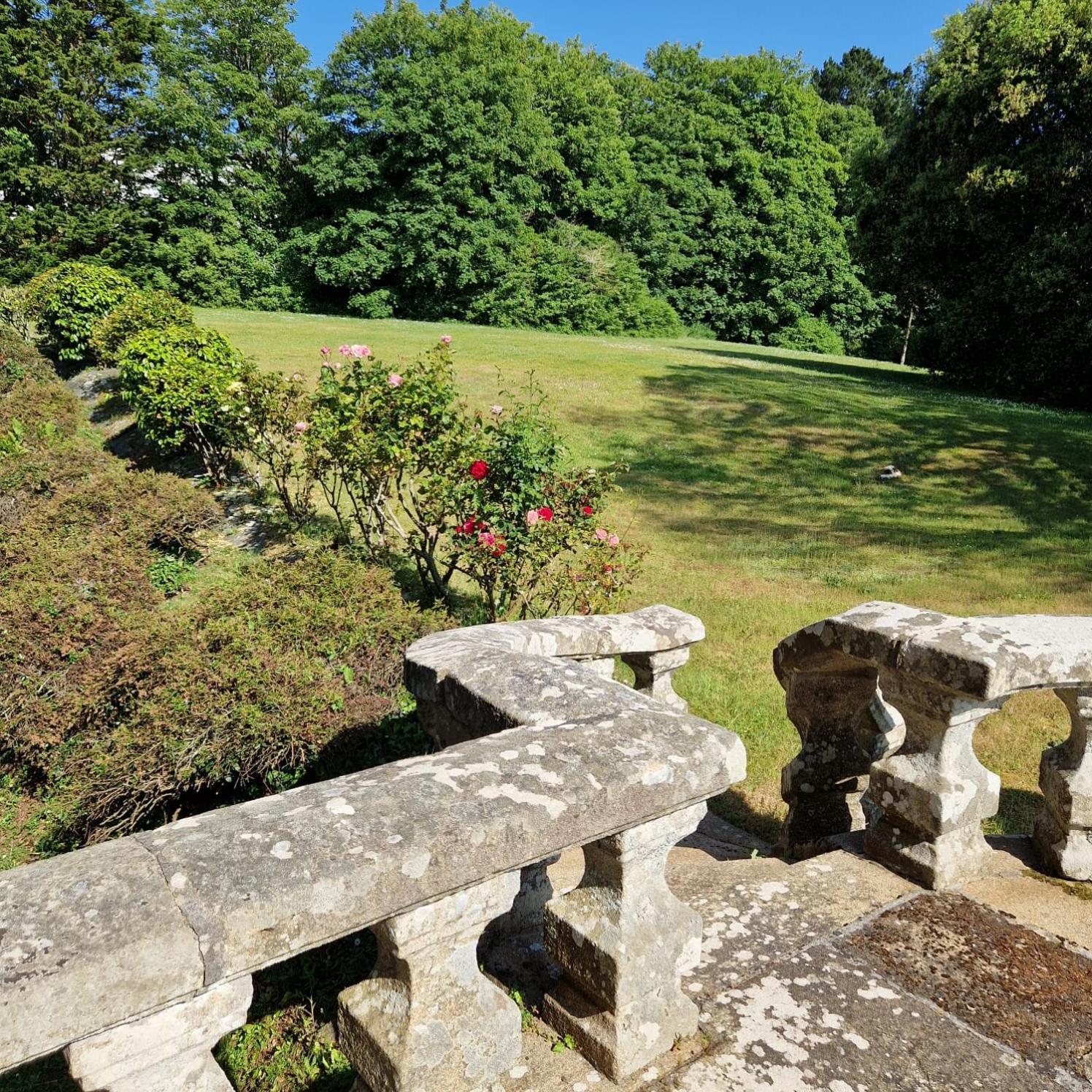 Chateau De Locqueran Pierres Et Filets Bleus Audierne Buitenkant foto